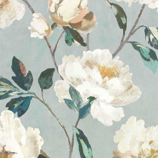 Odelia-Behang-Romo-French Blue-Rol-W443/03-Selected Wallpapers