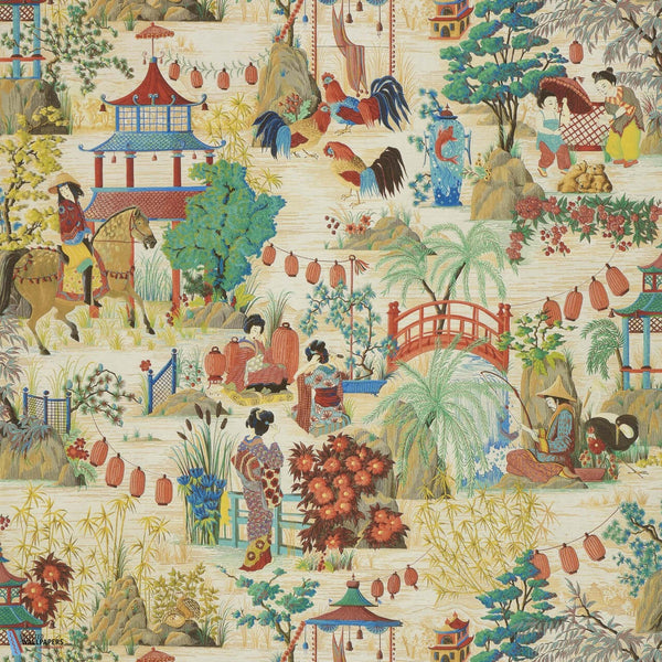 Ogaki-behang-Pierre Frey-Origine-Meter (M1)-FP590001-Selected Wallpapers