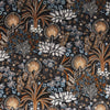 Opium Velvet stof-Casamance-Fauve/Bleu-Meter (M1)-49970152-Selected Wallpapers
