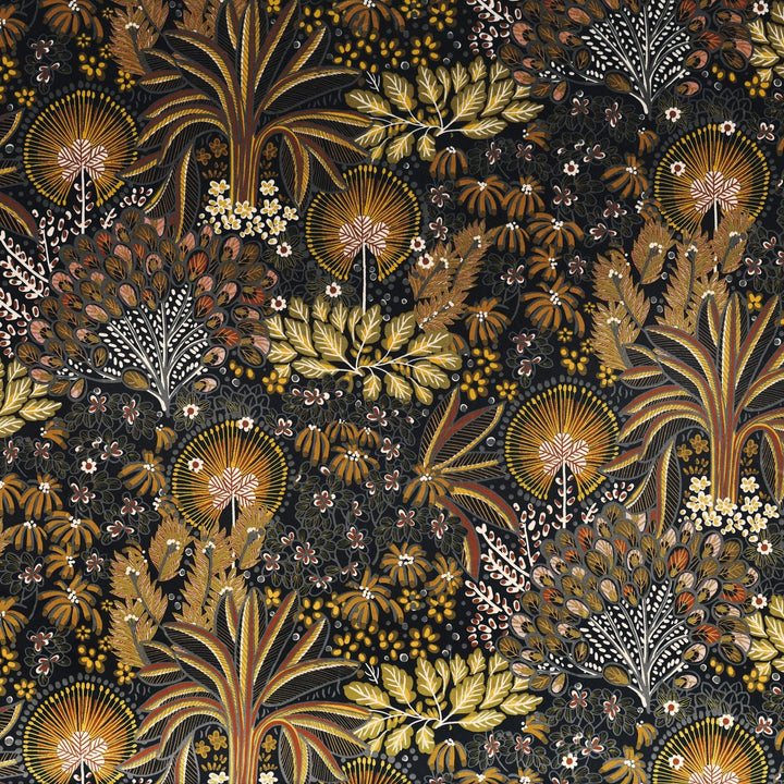 Opium Velvet stof-Fabric-Tapete-Casamance-Olive/Mimoas-Meter (M1)-49970257-Selected Wallpapers