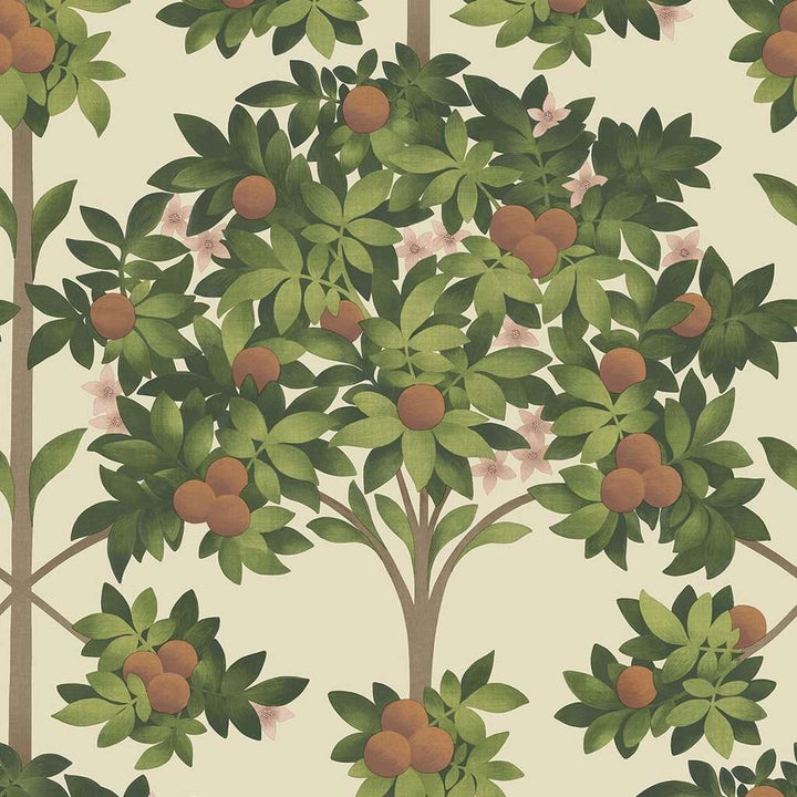 Orange Blossom-behang-Tapete-Cole & Son-Parchment-Rol-117/1001-Selected Wallpapers