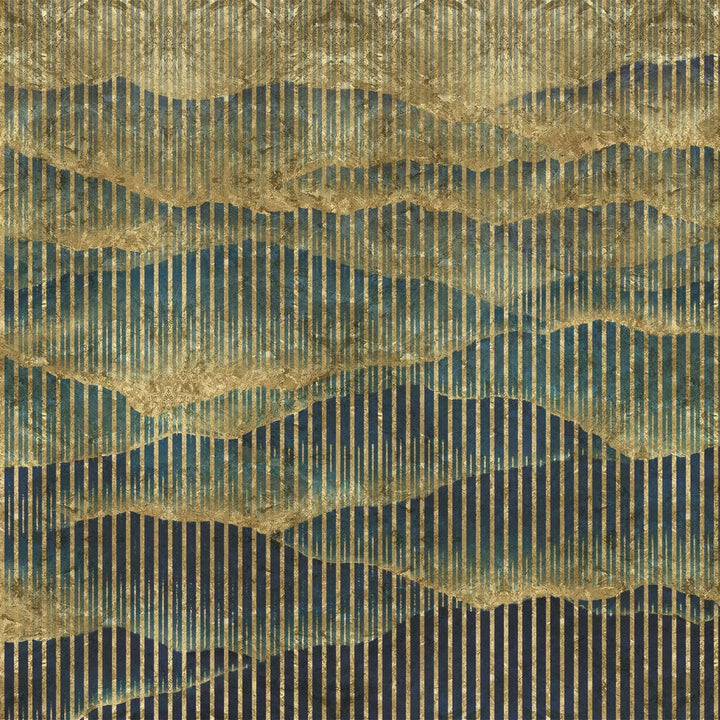 Oriente-behang-Tapete-Inkiostro Bianco-Blauw/Goud-Gold Leaf-INKQWMG2002-Selected Wallpapers