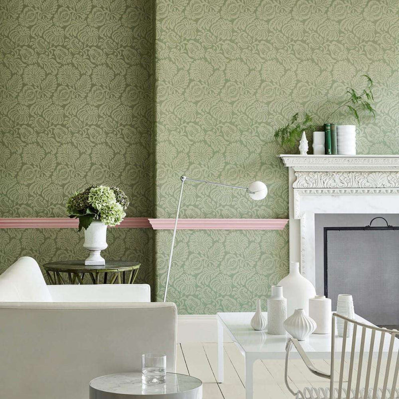 Palace Road papel pintado de Little Greene