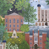 Palace Tales-behang-Cole & Son-Leaf Green, Terracotta & Petrol-Rol-118/1001-Selected Wallpapers