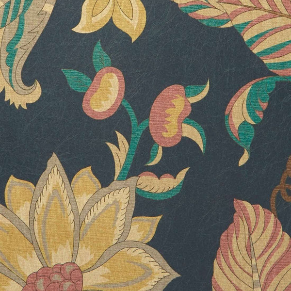 Palampore Trail-Behang-Liberty-Pewter Blue-Meter (M1)-07261001N-Selected Wallpapers