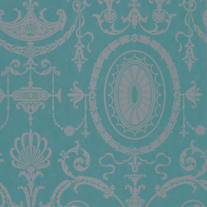 Pall Mall-behang-Tapete-Little Greene-Canton Gold-Rol-0251PMCANTO-Selected Wallpapers