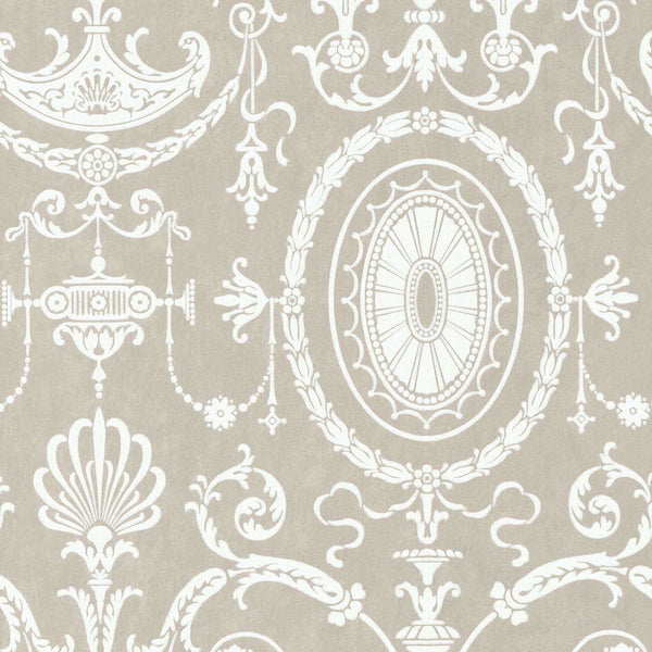 Pall Mall-behang-Little Greene-Scholar-Rol-0251PMSCHOL-Selected Wallpapers