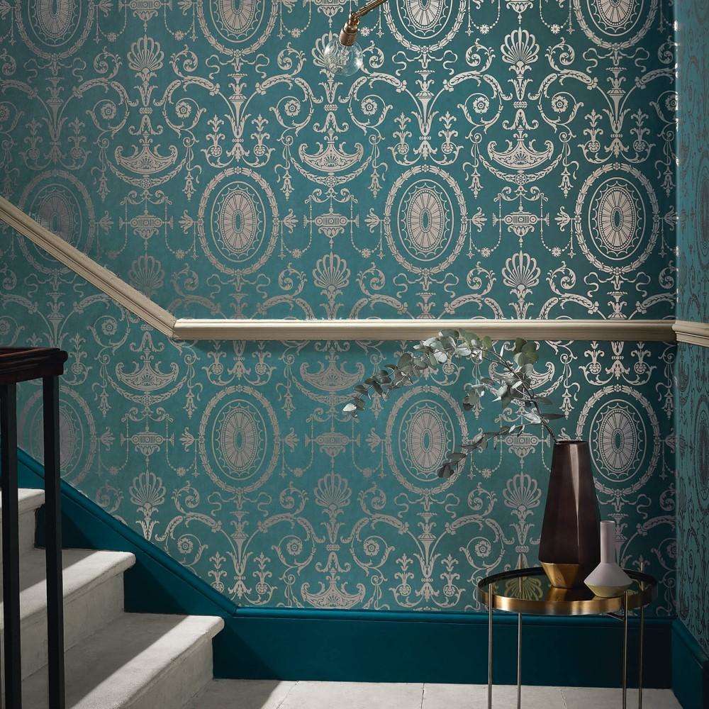 Pall Mall-behang-Tapete-Little Greene-Selected Wallpapers