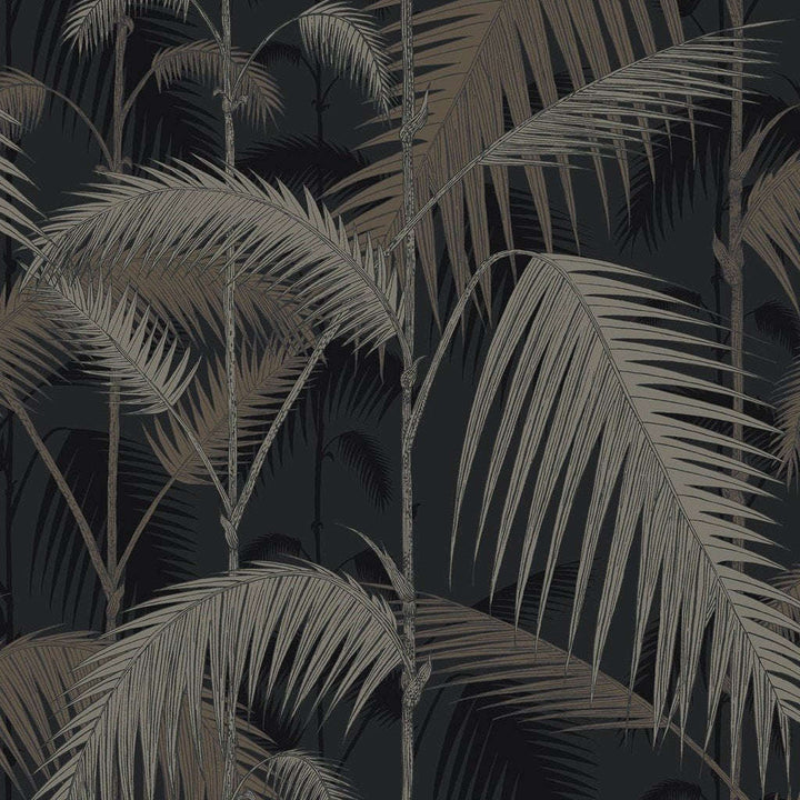 Palm Jungle-behang-Tapete-Cole & Son-Metallic Gilver-Rol-95/1004-Selected Wallpapers