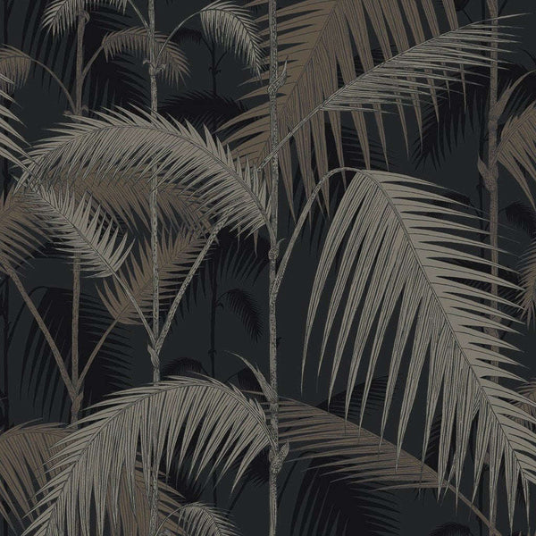Palm Jungle-behang-Cole & Son-Metallic Gilver-Rol-95/1004-Selected Wallpapers
