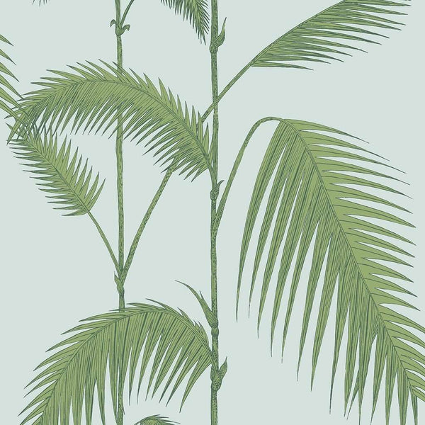 Palm Leaves-wallpaper-Cole & Son-Leaf Green-Roll-66/2010-Selected Wallpapers