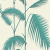 Palm Leaves-wallpaper-Cole & Son-Teal-Roll-66/2012-Selected Wallpapers