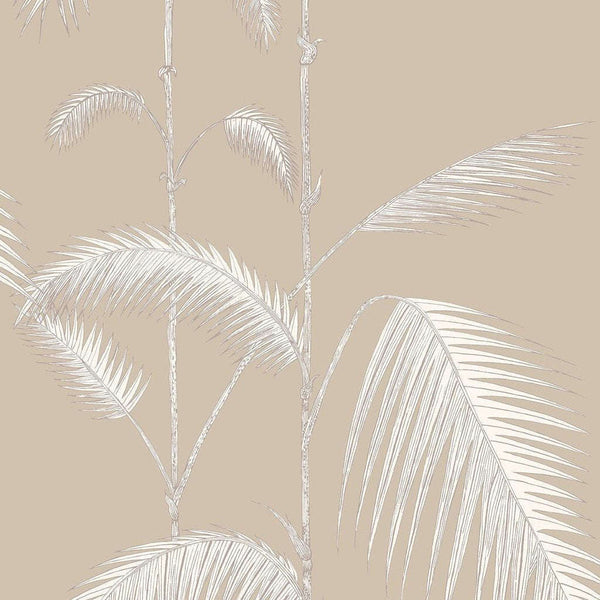 Palm Leaves-wallpaper-Cole & Son-Cream-Roll-66/2013-Selected Wallpapers