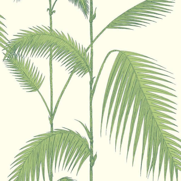 Palm Leaves-wallpaper-Cole & Son-Olive Green-Roll-95/1009-Selected Wallpapers
