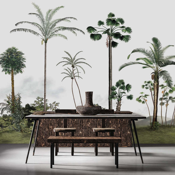 Palma-behang-Les Dominotiers-Selected Wallpapers