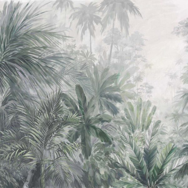 Palmera-Behang-Presence-Green-Silk Vinyl-PS109/01-Selected Wallpapers