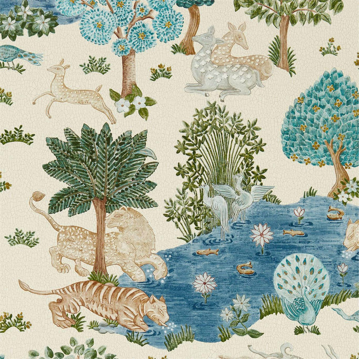 Pamir Garden-behang-Tapete-Sanderson-Cream Nettle-Rol-216766-Selected Wallpapers