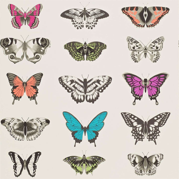Papilio-behang-Tapete-Harlequin-Flamingo/Papaya-Rol-111079-Selected Wallpapers