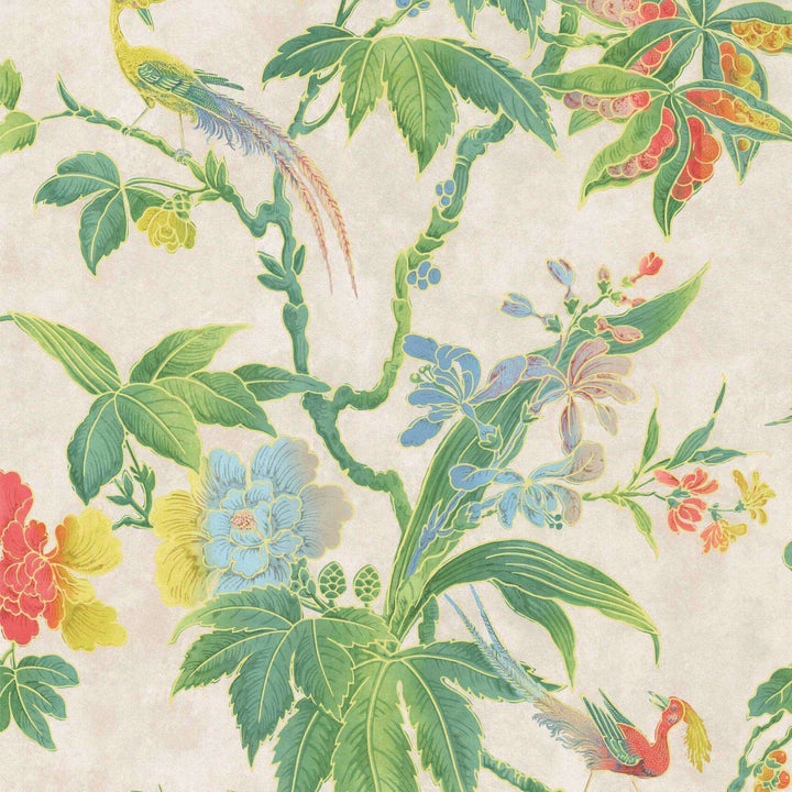 Paradise-behang-Tapete-Little Greene-Feather-Rol-0247PAFEATH-Selected Wallpapers