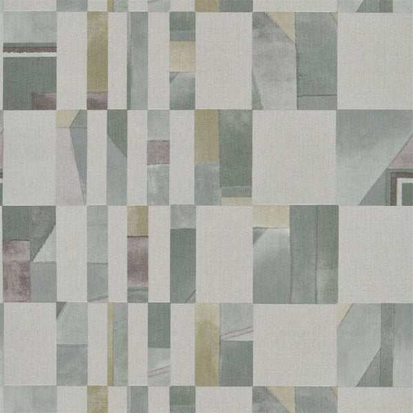 Parterre-behang-Designers Guild-Pewter-Rol-PDG1122/01-Selected Wallpapers