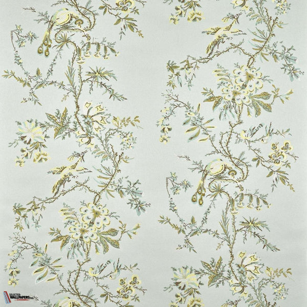 Parvati-behang-Braquenie-Menthe-Meter (M1)-BP349002-Selected Wallpapers