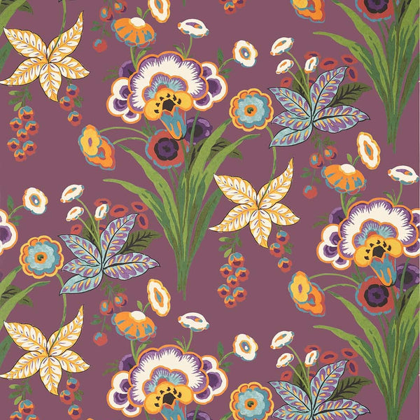 Pasadena-Behang-Thibaut-Plum-Rol-T20850-Selected Wallpapers