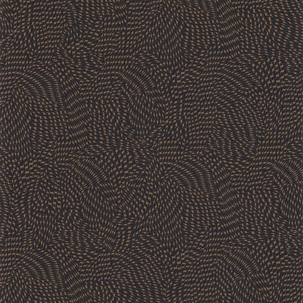 Passy-Behang-Casamance-Noir/Camel-Rol-75723058-Selected Wallpapers