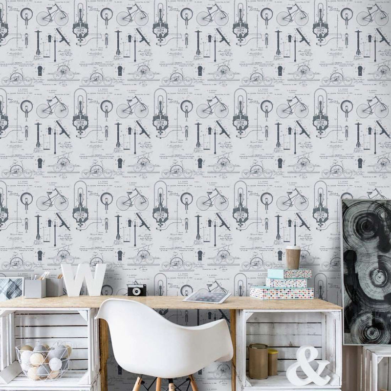 Patents wallpaper by Mind the Gap