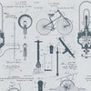 Patents-behang-Mind the Gap-Grijs-300 cm (standaard)-WP20049-Selected Wallpapers