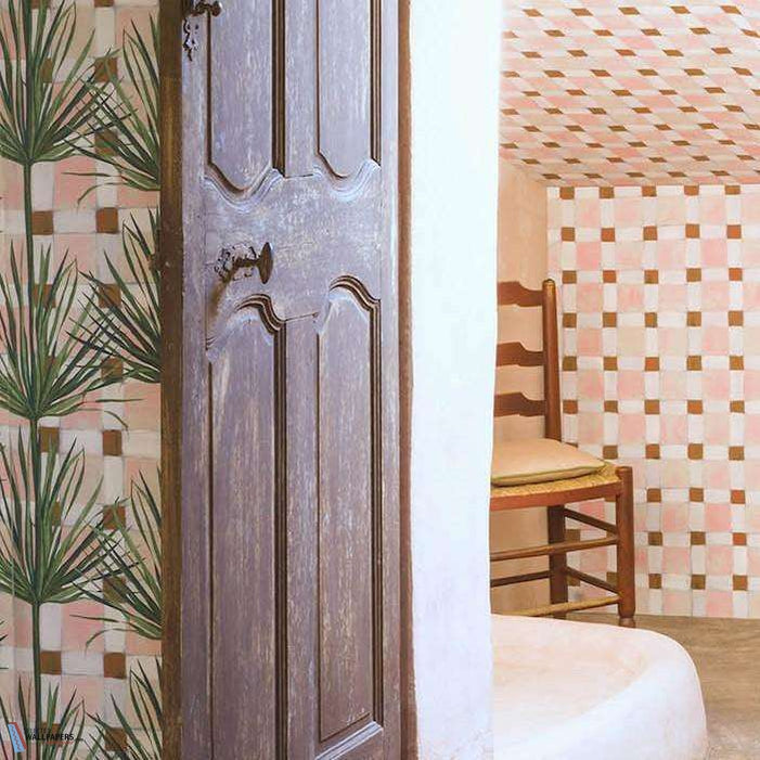 Patio wallpaper by Pierre Frey
