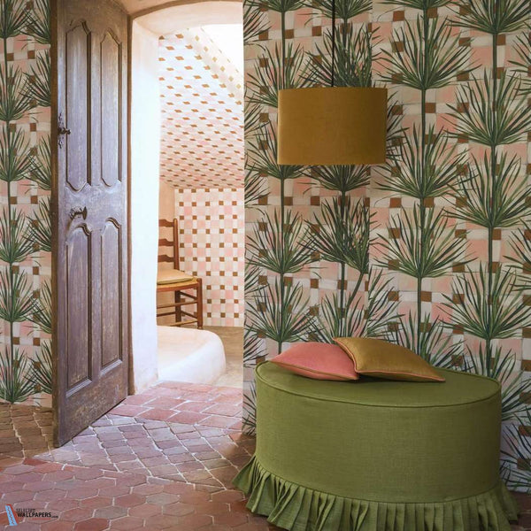 Patio exotique-behang-Pierre Frey-Selected Wallpapers