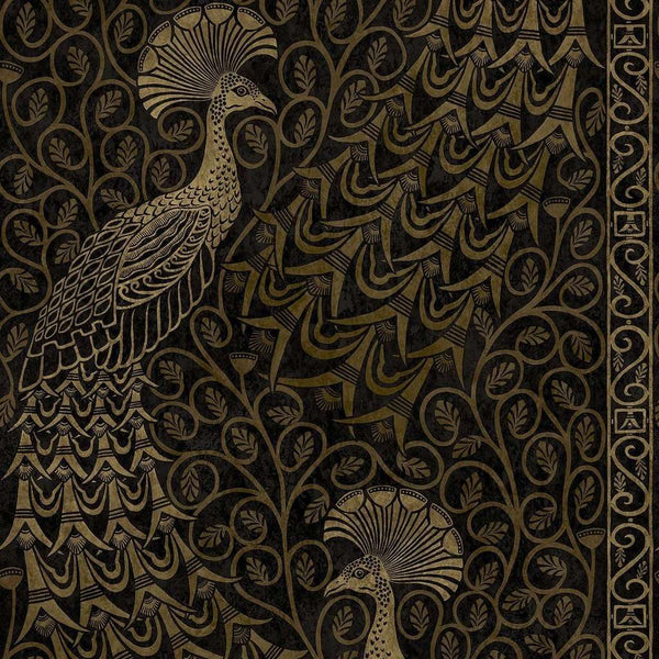 Pavo Parade-behang-Cole & Son-Metallic Gold-Rol-116/8032-Selected Wallpapers