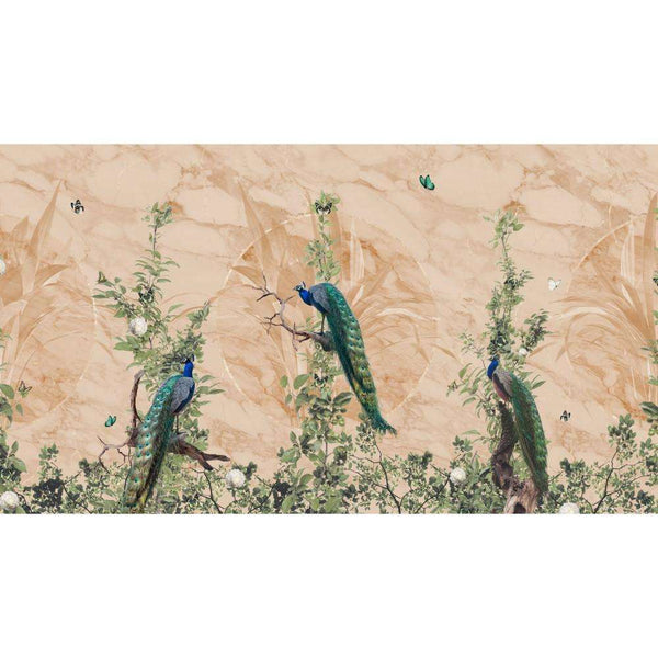 Peacock Forest-behang-Muance-Selected Wallpapers