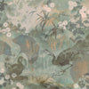 Peacock Garden-Behang-Presence-Soft Turquoise-Silk Vinyl-PS105/04-Selected Wallpapers