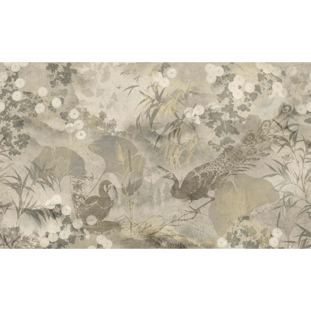 Peacock Garden-Behang-Tapete-Presence-Selected Wallpapers