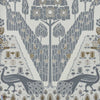 Peacock Topiary-Wallpaper-1838 wallcoverings-Monochrome-Roll-2311-172-01-Selected Wallpapers