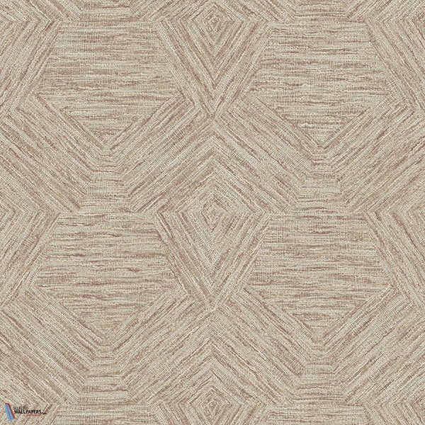 Pentagono-Wallpaper-Arte-Maroon-Roll-33045-Selected Wallpapers