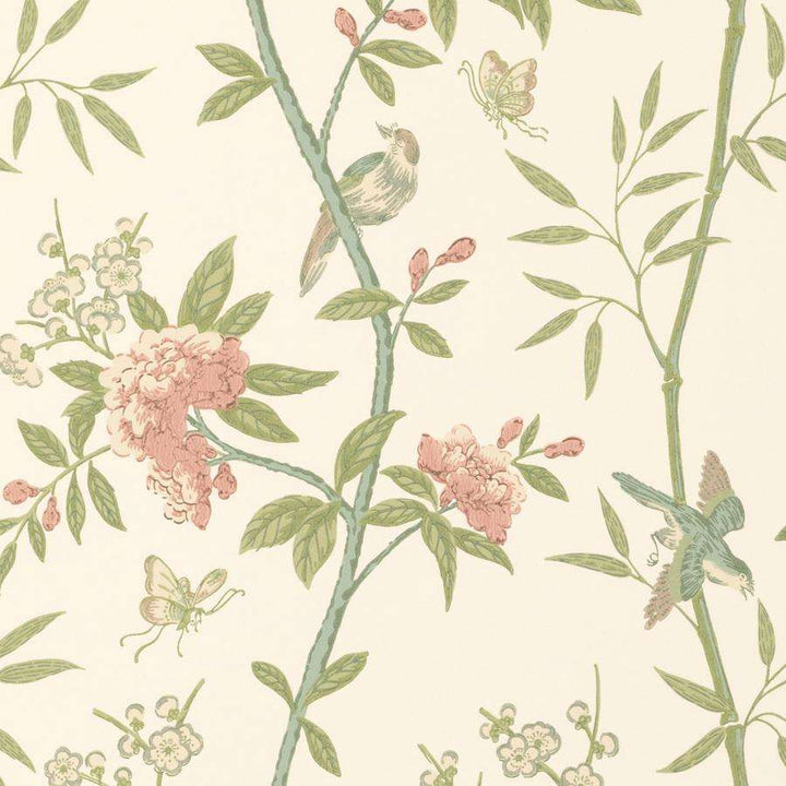 Peony & Blossom-behang-Tapete-GP&J Baker-Vintage-Rol-BW45066.8-Selected Wallpapers