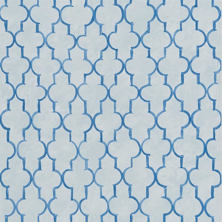 Pergola-Behang-Tapete-Designers Guild-Cobalt-Rol-PDG1151/04-Selected Wallpapers