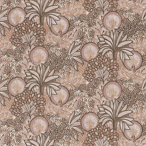 Persee-Behang-Casamance-Vieux Rose-Rol-75390814-Selected Wallpapers