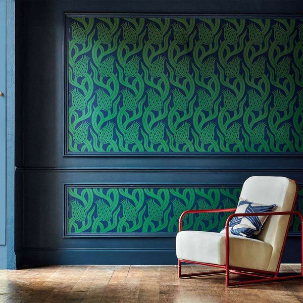 Persian Tulip-behang-Zoffany-Selected Wallpapers