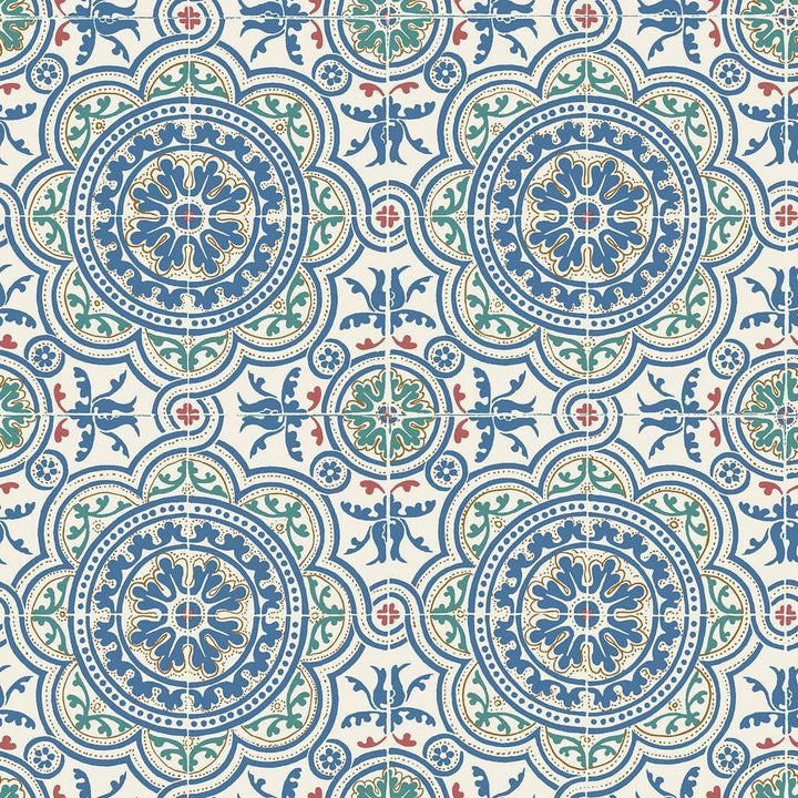 Piccadilly-behang-Tapete-Cole & Son-Denim Rouge-Rol-117/8024-Selected Wallpapers