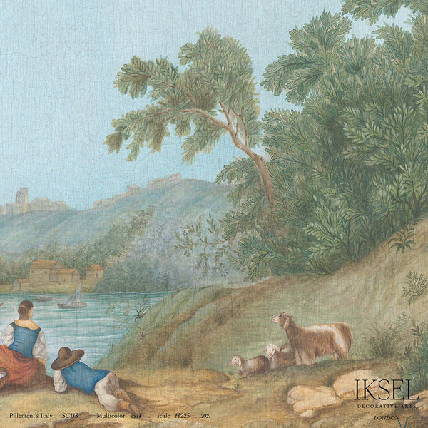 Pillement's Italy-behang-Iksel-Multicolor-225 cm-SC113_CS11-Selected Wallpapers