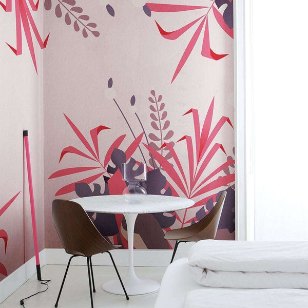 Pink Room-behang-Tapete-LondonArt-Selected Wallpapers