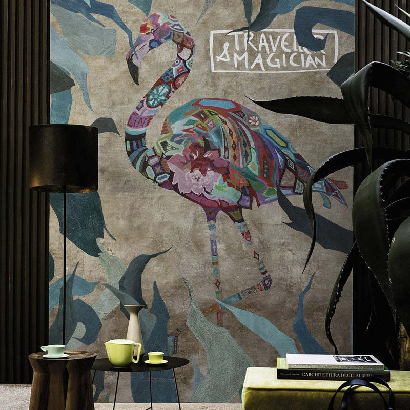 Pink Wind wallpaper by Wall & Deco