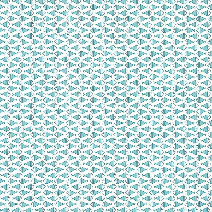 Pisces-Behang-Tapete-Thibaut-Turquoise-Rol-T13325-Selected Wallpapers