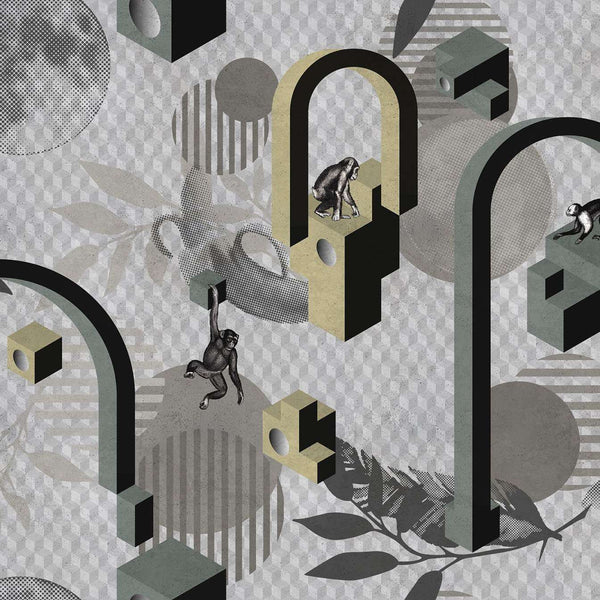 Planet of the Apes-behang-Inkiostro Bianco-2-Vinyl 68 cm-INKTNOJ1902-Selected Wallpapers