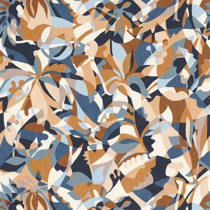 Plongeon-Behang-Tapete-Casamance-Blue Persan/Ambre-Rol-75880916-Selected Wallpapers