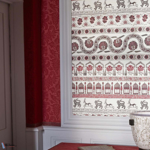 Poesie Indienne-behang-Braquenie-Selected Wallpapers