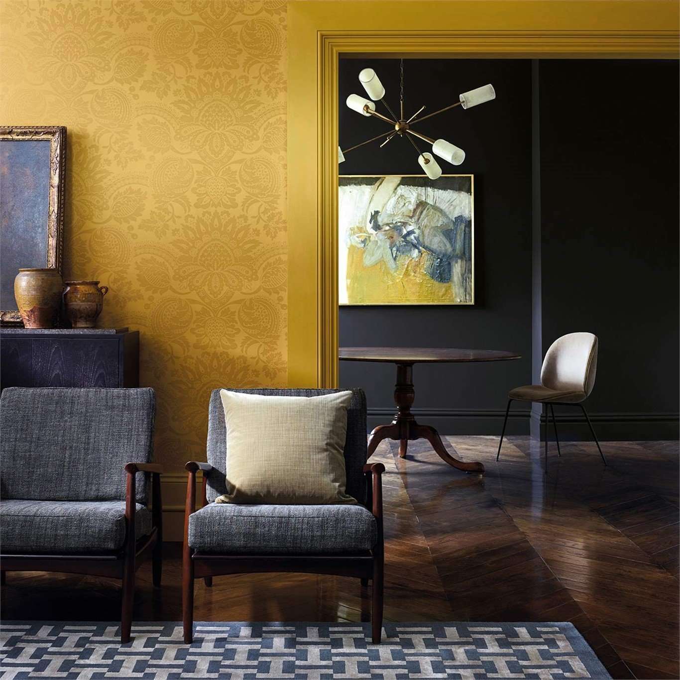 Pomegranate wallpaper from Zoffany Selected Wallpapers & Interiors